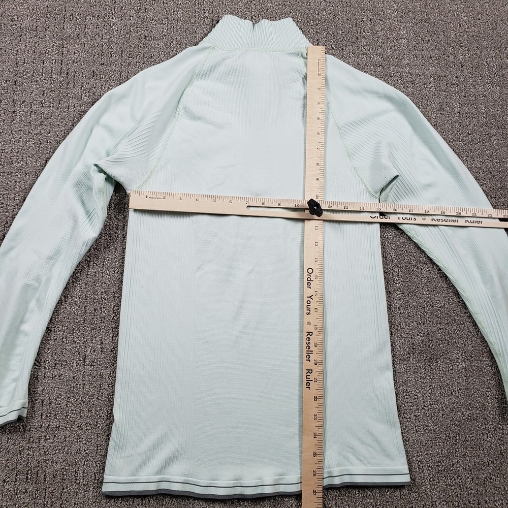 Vintage Patagonia Womens (L) Green Y2k Capilene Midweight Zip-Neck Base Layer - Picture 9 of 14